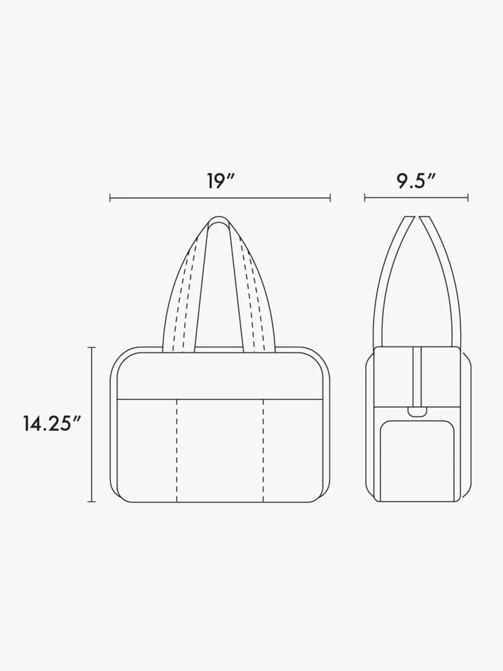 Luka Large Duffel in Chocolate
